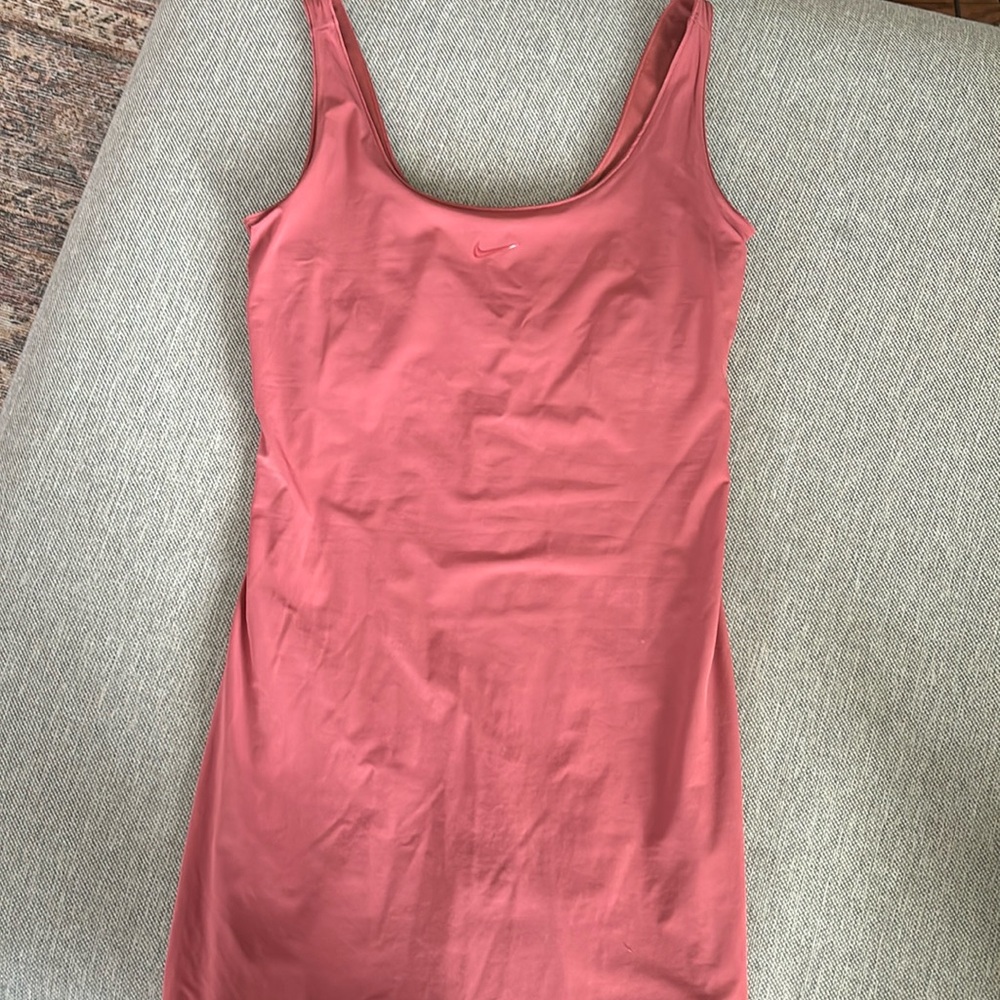 Nike dri fit dress with biketard connected